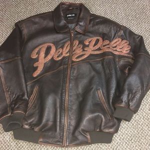 All Leather Brown Pelle